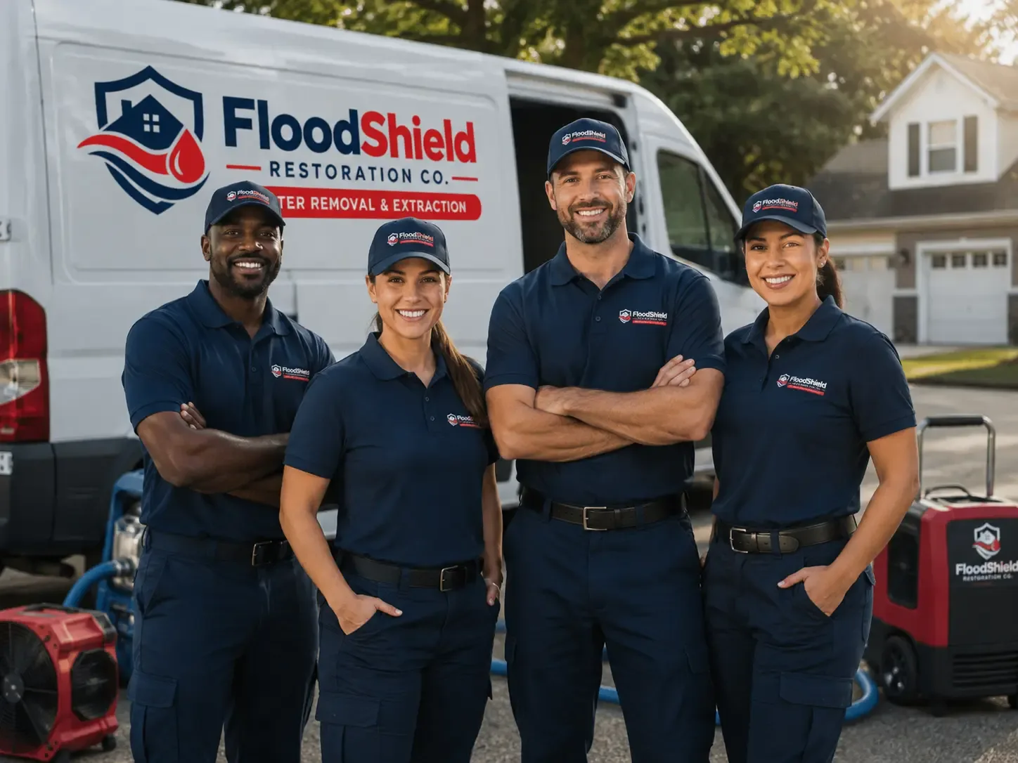 Flood Damage Restoration company in Hermitage, AR