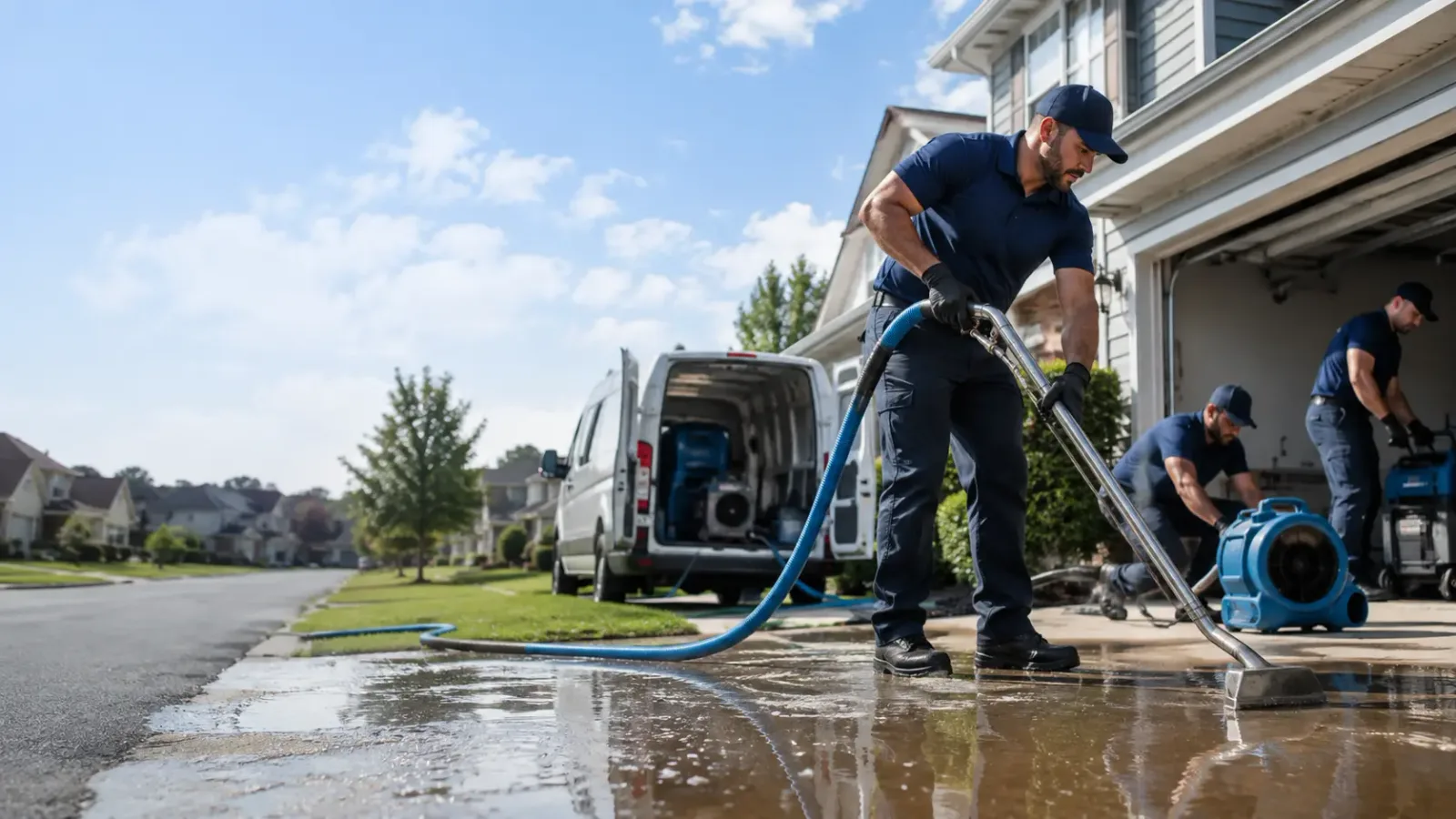 Flood Damage Restoration in Hermitage, AR